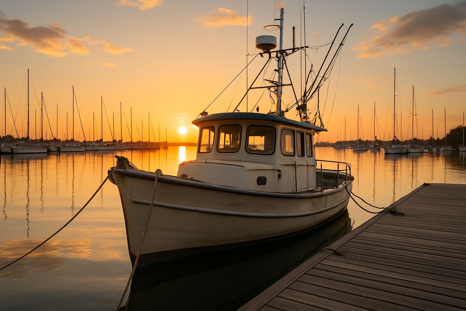 Dénicher le meilleur bateau de pêche d'occasion