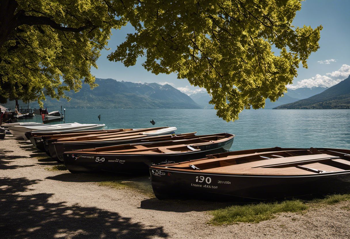Location de bateaux pro sur lac d'Annecy